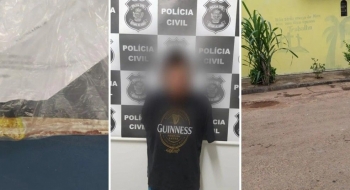 Homem é preso suspeito de matar a namorada a facadas, em Novo Gama